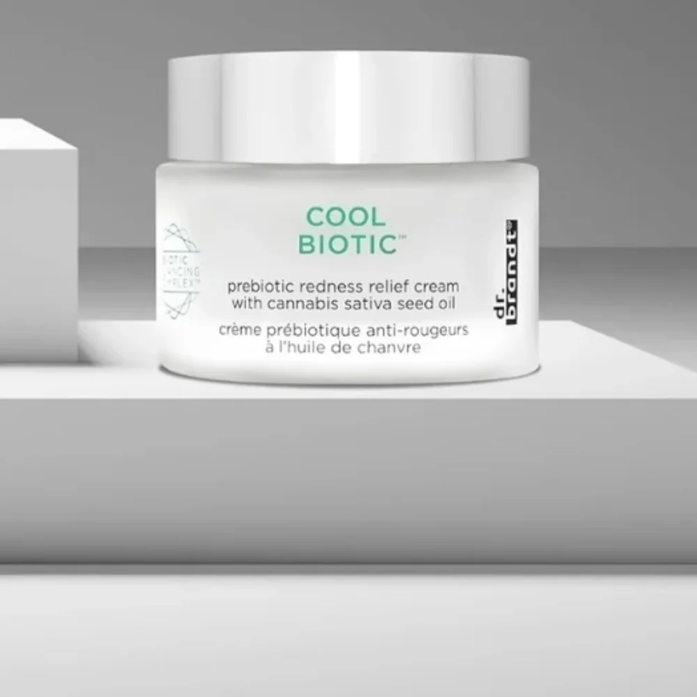 Dr. Brandt's Cool Biotic Prebiotic Redness Relief Cream 1.7 Oz. NIB